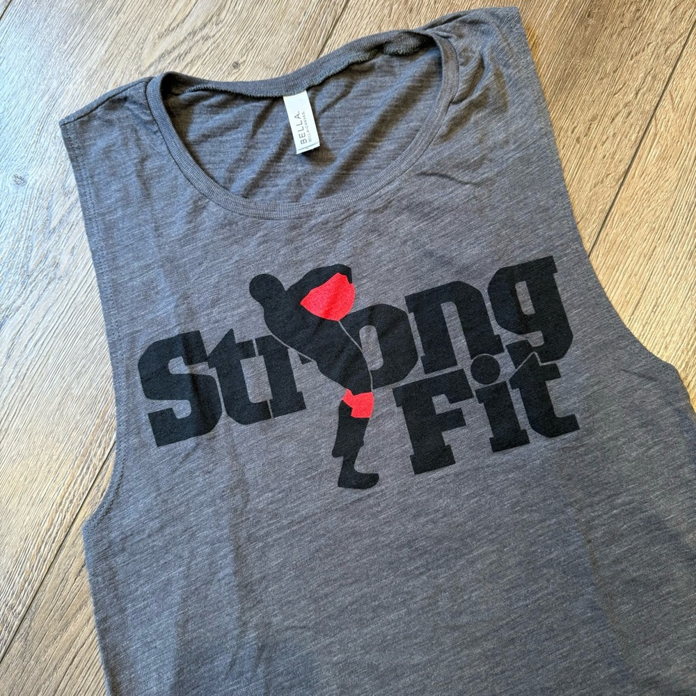 NWOT CrossFit Strong Fit muscle tank